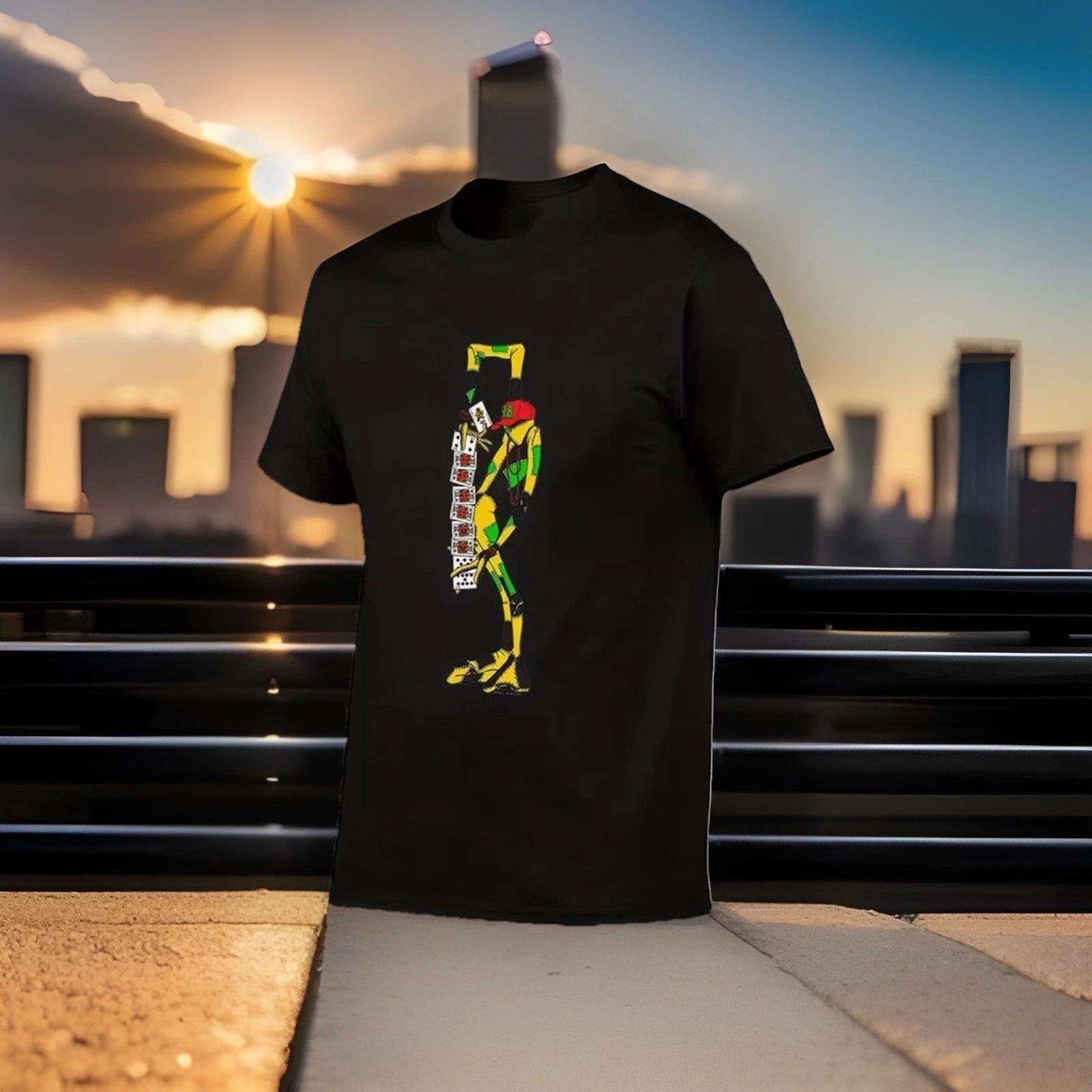 Skateboard T-Shirt Mens Large L 80’s Style Black Gift 100% Cotton XL
