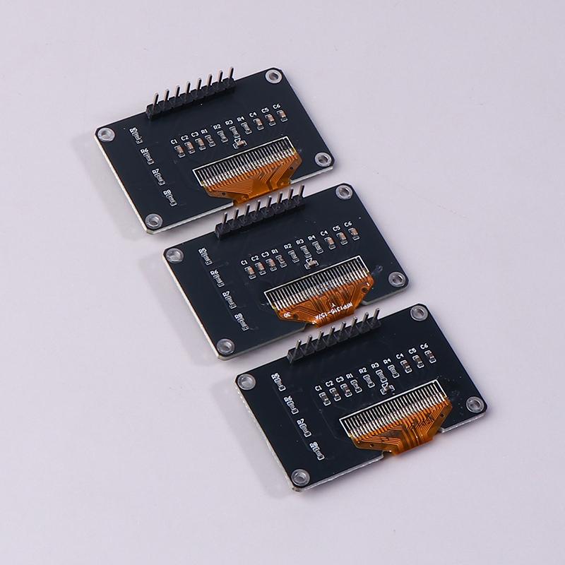 0.96-Inch Oled Display Screen White/Blue 12864 Screen Module With Matrix 4 Key Interfaces Keyboard Iic Ssd1315