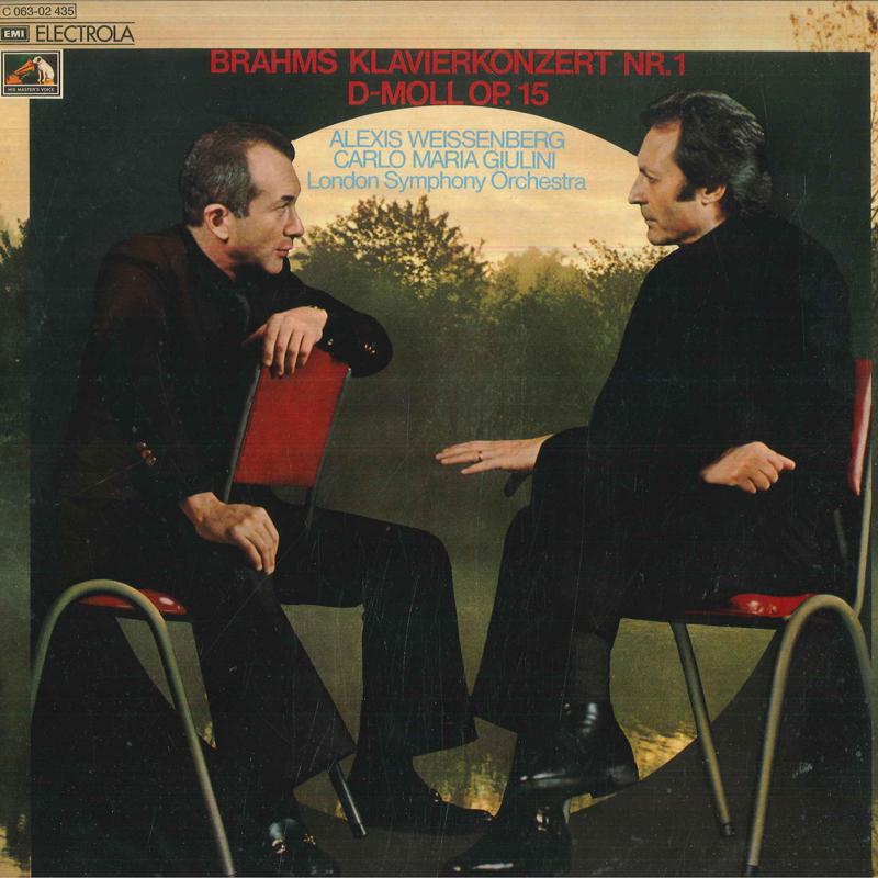 LP Record ALEXIS WEISSENBERG, CARLO MARIA GIU - Brahms, Konzert Fur Klavier Und Orc 1C06302435 DIE STIMME SEIN 1973 Germany Classical Used