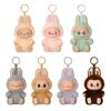 Rabbit Plush Toy Cartoon Cute Doll Bag Backpack Pendant Keychain Birthday Gift