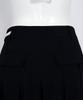 CREVE9 Obi-Buckle Pleated Half Pants Bk