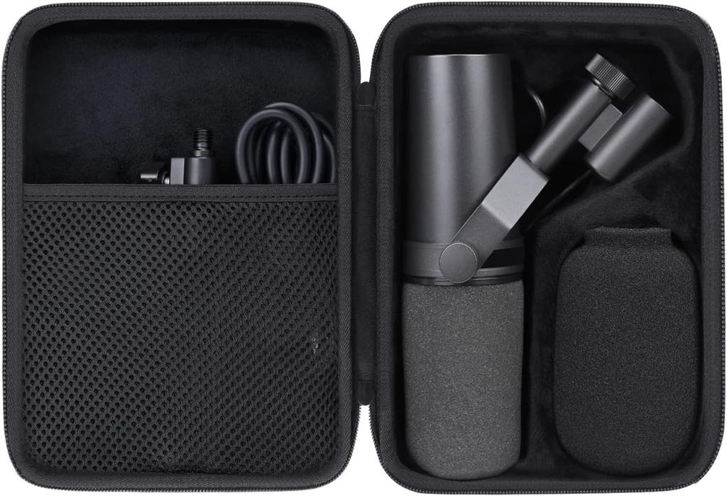 Aenllosi Storage Case Compatible with SHURE SM7dB Dynamic Microphones /SM7B /MV7 (Case Only)