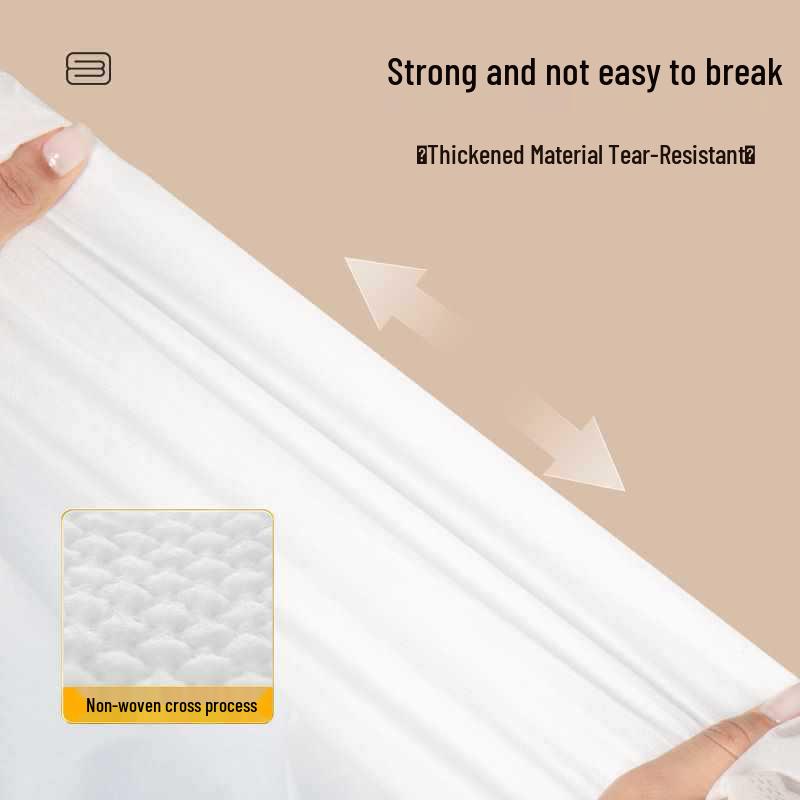Hotel Travel Disposable Non-woven Bed Sheets, Pillowcases, and Quilt Covers - Dustproof Bedding for Business Trips and Homestays