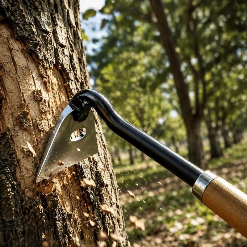 1Pcs Weeding Tool Manganese Steel Tree Bark Scraping Small Hoe Sharp Multifunctional Household Express Small Hoe
