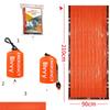 1PC Portable Waterproof Emergency Survival Sleeping Bag Outdoor Camping Gear Thermal Sack First Aid Rescue Kit Mylar Blanket