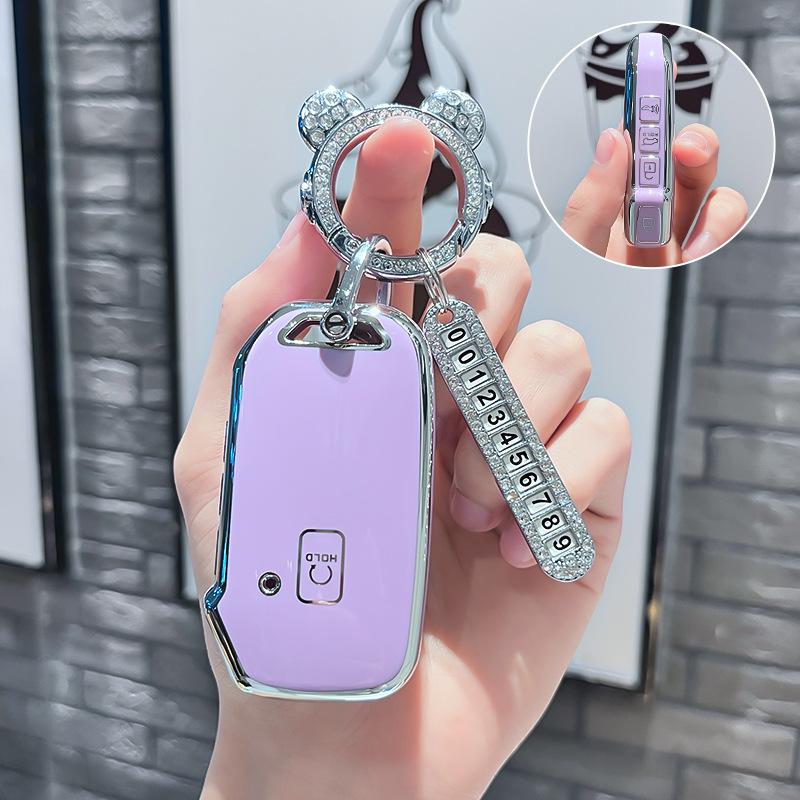 Car Remote Key Case Cover Protect Shell Fob For Kia Seltos Sportage Sorento Cerato Kx5 Niro Forte K3 K5 Opatima Soul Telluride