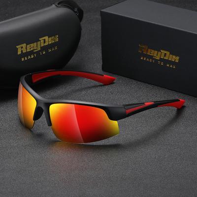 ReyDix Unisex Colorful Polarized Sports Fashion Sunglasses, UV400