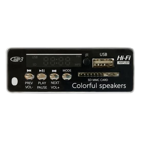 Car Bluetooth-compatible USB Hands-free Remote Control Integrated MP3 Decoder Board Module