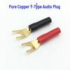 Gold-Plated Copper Y-Type Speaker Plug Terminal