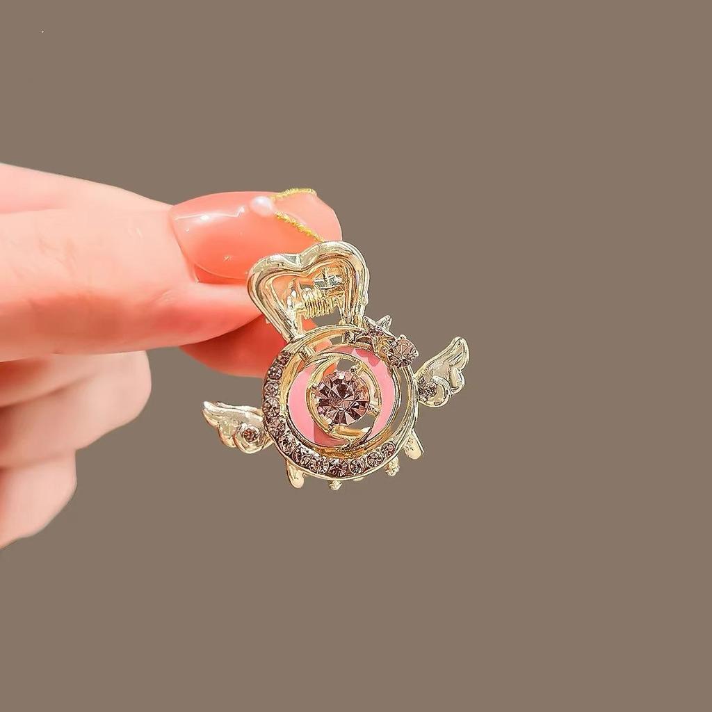 Japanese Cute Magic Wand Hair Clip: Girly Side & Bangs Duckbill Hairpin Fashion Accessory