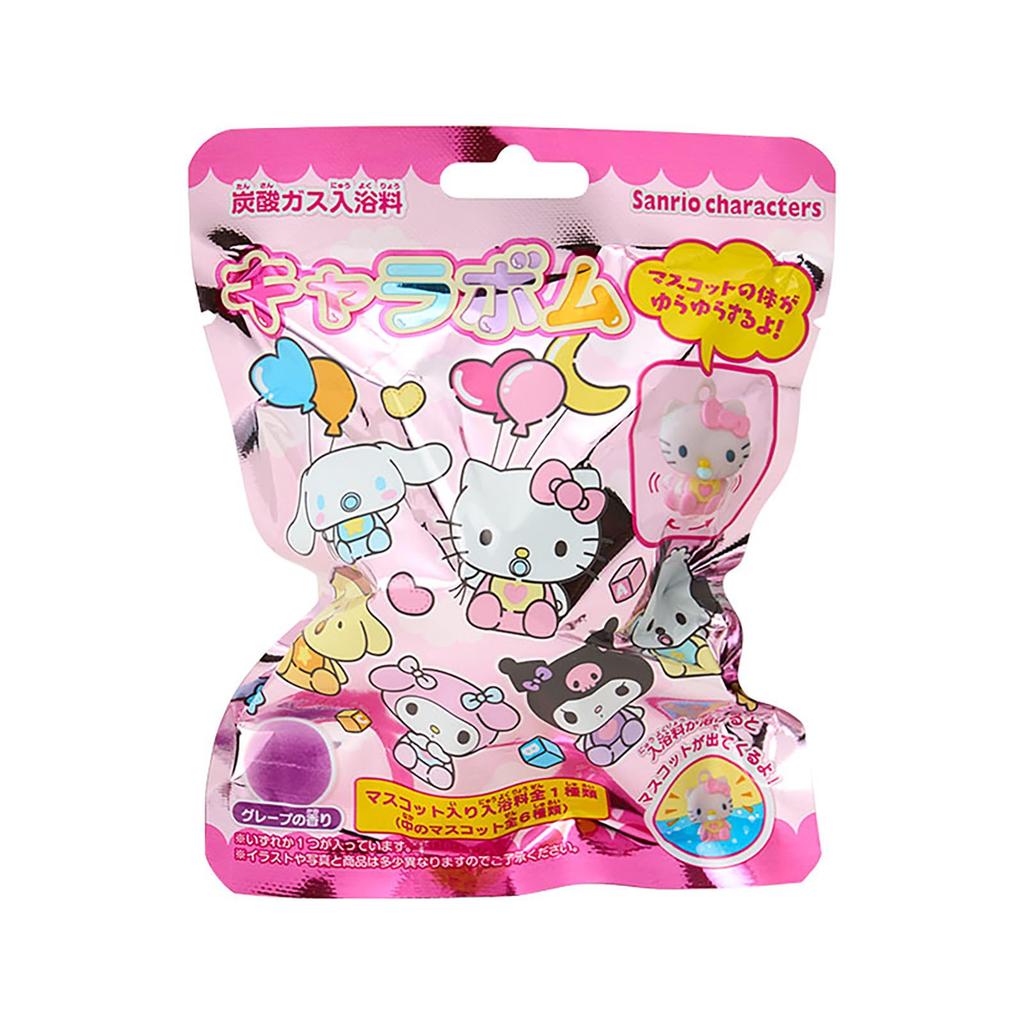 Sanrio Character Bomb Bath Yurayura Baby Sanrio Characters ABS Resin Suitable for ages 6 and up 641804 (Carbonated Bomb) - - - - -