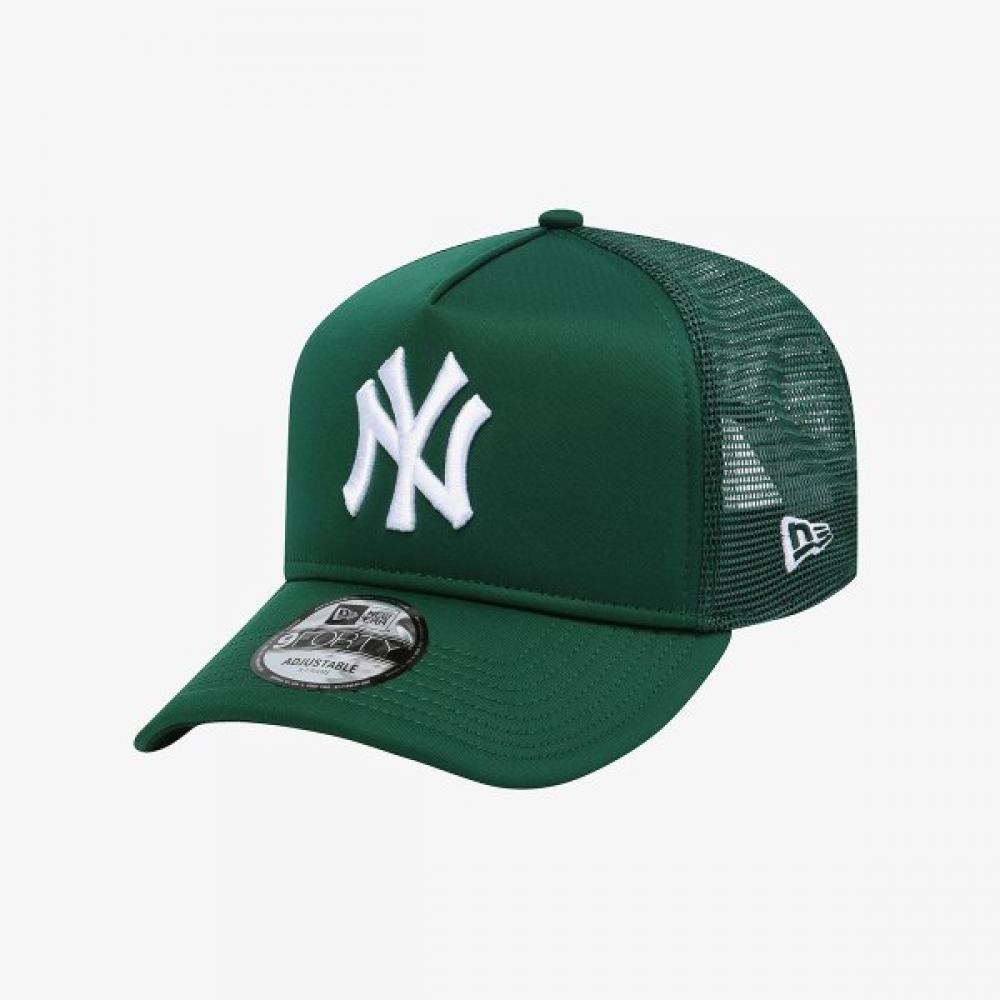 New ErA Mlb New York YAnkees Sponge Series A frAme Trucker cAp Green 15206365 FREE(OSFM)