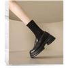 British Style Small Leather Shoes Women's Loafers 2025 New Platform Loafers Women's Casual Versatile One-pedal Jk Single Shoes