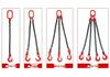 G80 Four-Leg Manganese Steel Lifting Chain with Butterfly Buckle, 30-Ton Capacity Rigging Wire Rope