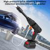 Cordless Car Washer Battery Powered All Copper Brushless Motor Pressure Washer for Car Washing