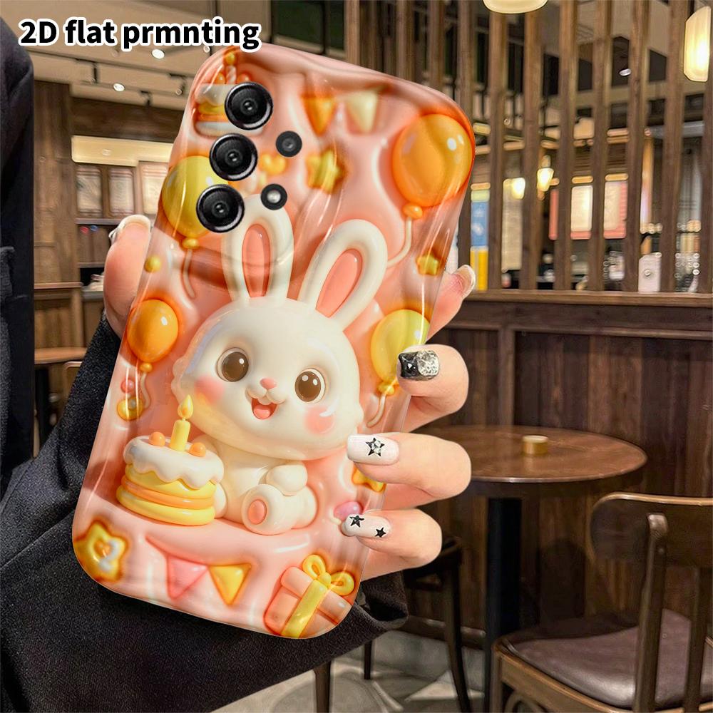 Phone case: 2D flat, fits Samsung Galaxy A34 A35 M05 M06 S20 S22 S21 FE Plus 5G, pink base color, perfect holiday gift for Christmas and Halloween