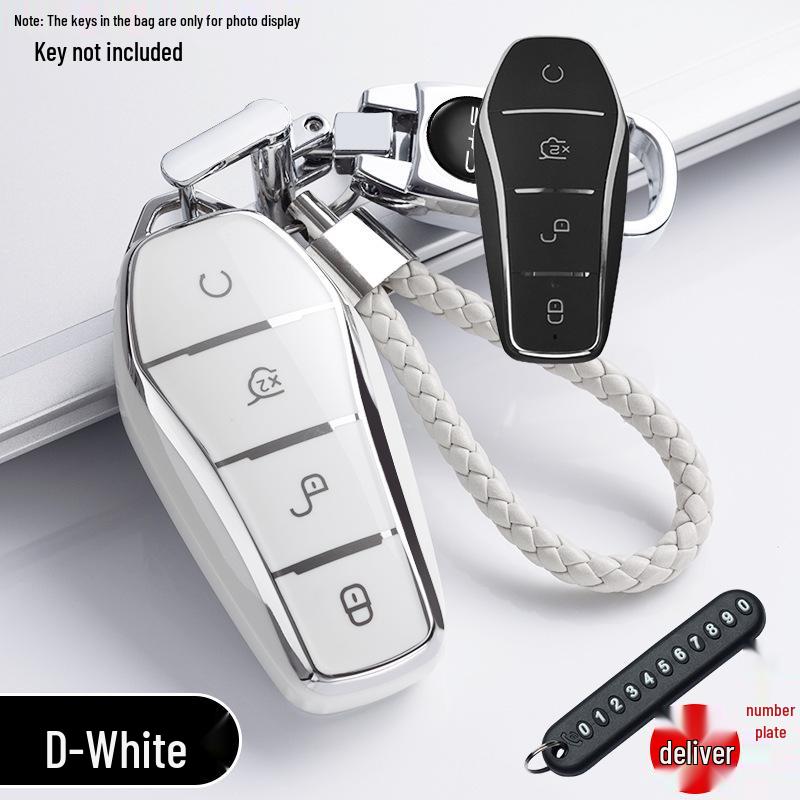 BYD Key Case for Dolphin, Song Plus, Qin DMi, Han EV, Yuan Pro, Tang, Seal, Destroyer 05 Car Models