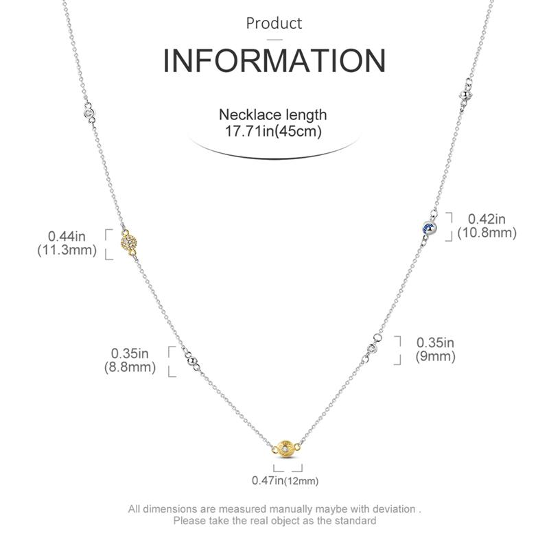 New 925 Silver Necklace Zircon Heart Butterfly Simple Necklaces For Women Anniversary Birthday Jewelry Gift Female