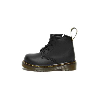 1460 Softy T Leder Schnürstiefel Kleinkind Schwarz Baby Sneaker 15933003