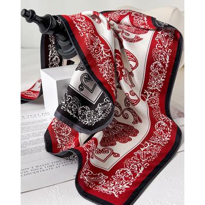 14momme 100% Natuurlijke Keperzijde Sjaal voor Vrouwen 65cm Nekdas Dubbelzijdige Sjaal Wikkel Moerbei Vierkante Hijab Bandana Sjaals