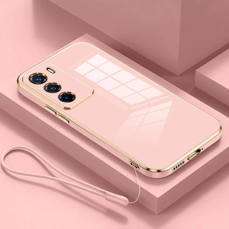 Plating Case For OPPO Reno 13 12 11 Pro F A80 A60 A40/M A98 A79 A58 A78 A38 A96 A76 A36 4G 5G Soft Silicone Phone Cover
