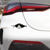 Cat Car Sticker Zipper Cat Puppet Teddy Border Collie Puppy Cute Creative Personality Pet Car Decorative Sticker 1Pc