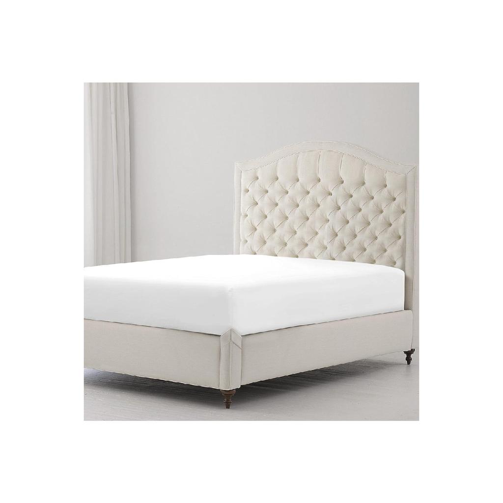 Elastic 100% Cotton Combed Bed Sheet Double 160 X 200