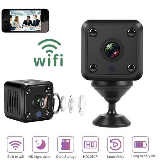 X6 Mini kamera IP Kamera WiFi HD 1080P Bezprzewodowy nadzór bezpieczeństwa Noktowizor Inteligentny dom Micro Cam USB
