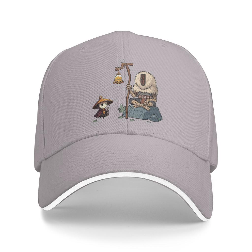 Unisex Sherma Meets Monoco Hollow Knight Silksong Outdoor Hat Spring  Adjustable Cap New Baseball Cap Hip Hop Snapback Hats