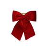 Velvet Christmas Bow Large Christmas Tree Decoration Pendant Velvet Bow  Wedding