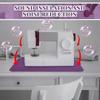 Anti Slip Base Sewing Machine Foot Pad Shock-Absorbing Sewing Machine Pedal Mat  Sewing Tools