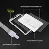 Vertical ID Name Card Case Aluminum Alloy Business Card Badge Holder Lanyard Strap Office SuppliesGood product