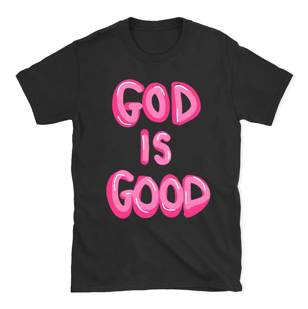 

2026 Summer New Design God Is Good Christian High-Quality Comfortable Breathable Men s and Women s Universal Round-neck T-Shi... 5XL різнокольоровий