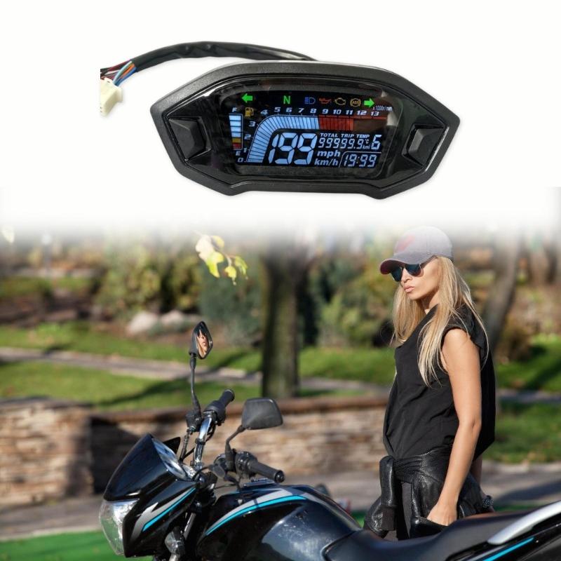 Color Display Motorcycle Dashboard Instrument Cluster Clear Visibility Odometer Speedometer Tachometer for Various Model
