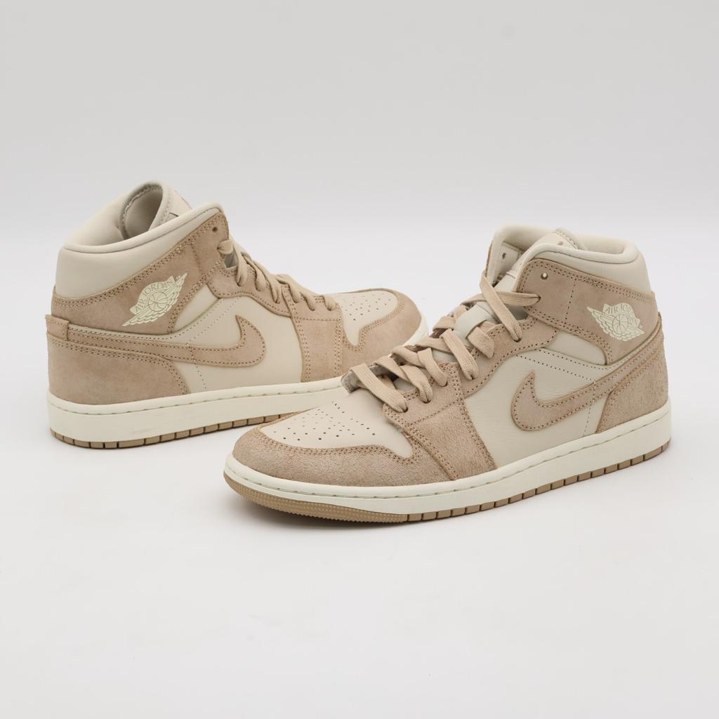 FJ3448-200 Nike Air Jordan 1 Mid SE Legend Light Brown Sail Legend (Women's)