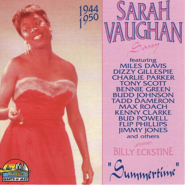 

CD SARAH VAUGHAN - Sassy 1944-1950 CD53162 Giants Of Jazz 1996 Non Japan Jazz Used
