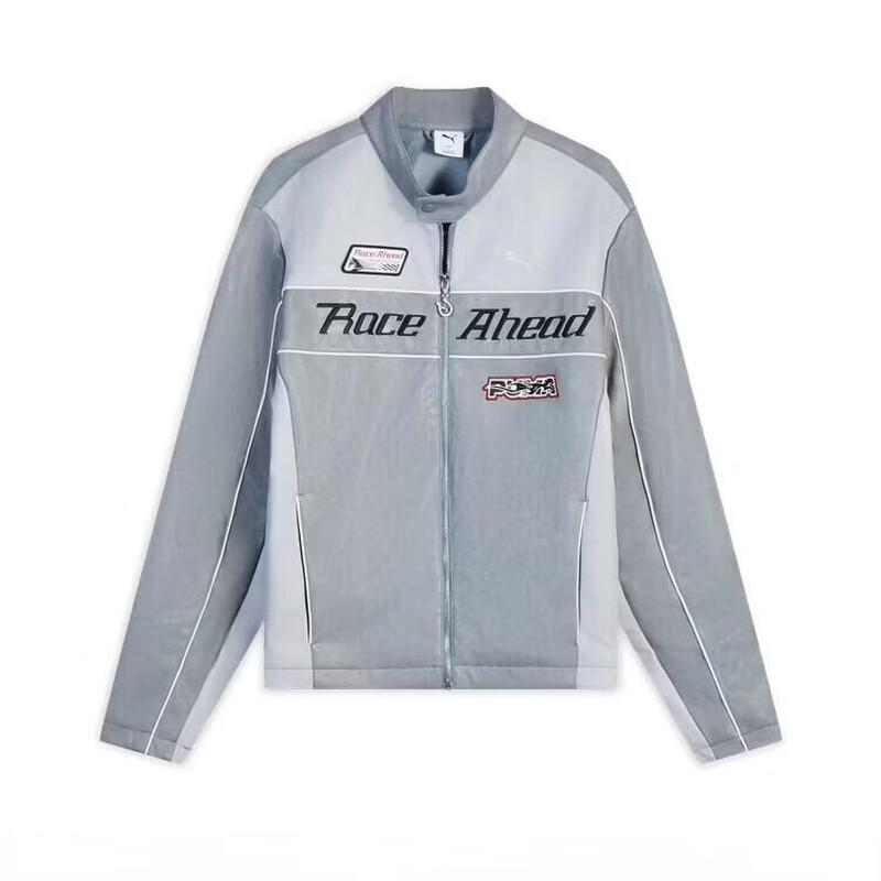 PUMA Year of the Horse Racing Faux Leather Jacket XXL