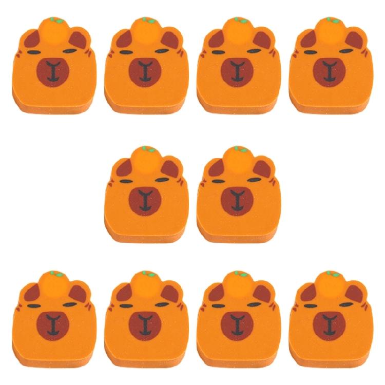 10 ks gumovacích kačerů Vtipné gumy na tužky Roztomilá zvířecí gumka Gumky do školy Odměny Dárek do třídy