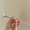 Vintage Faux Pearl Hair Sticks Hairwear Women Simple Chinese Hairpins Hair Chopsticks Disk Hairsticks Headdress Jewelry