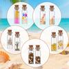 20 Pcs Small Glass Bottles with Cork, 2ml Small Tiny Glass Jars with Lids, Transparent Empty Mini Glass Bottles Spell Jars Glass Bottle