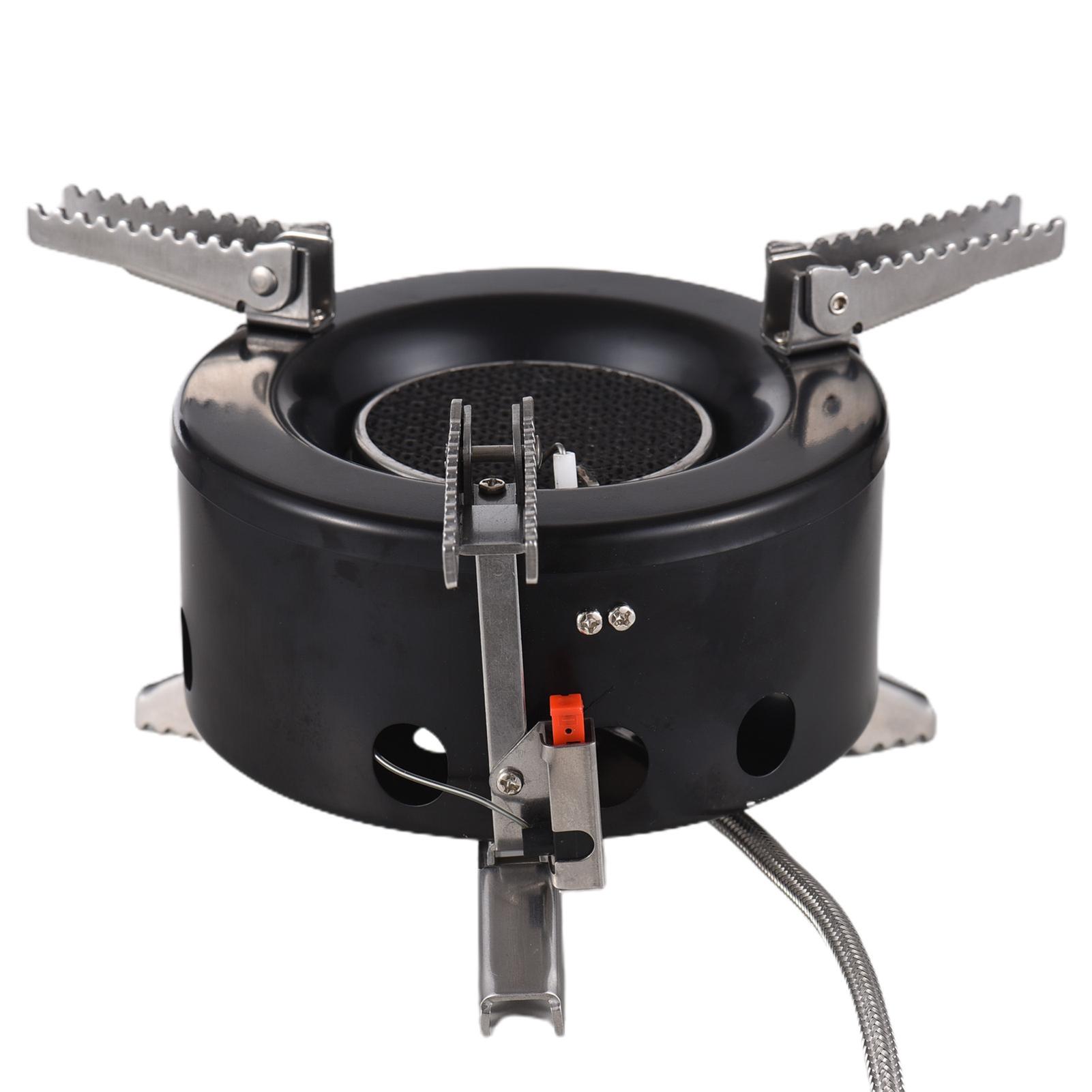 Camping Stove 6000W High-Altitude Infrared Portable Windproof Gas Stove for Outdoor Hiking