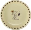 PEANUTS Snoopy Small Set of Side Bread Microwave and Dishwasher Safe Made in Mino Yamaka Plates, 4, Plates, Plates, 15.5cm Diameter, (Vintage Series),