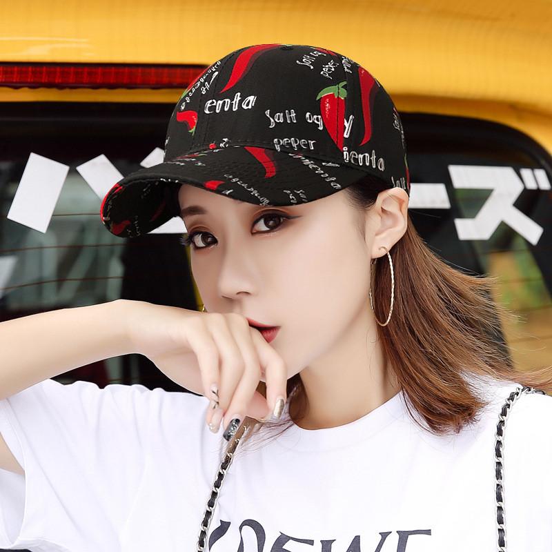 Spring Autumn Fashion Maple Leaf Embroidered Baseball Hat With Wide Brim Sunshade