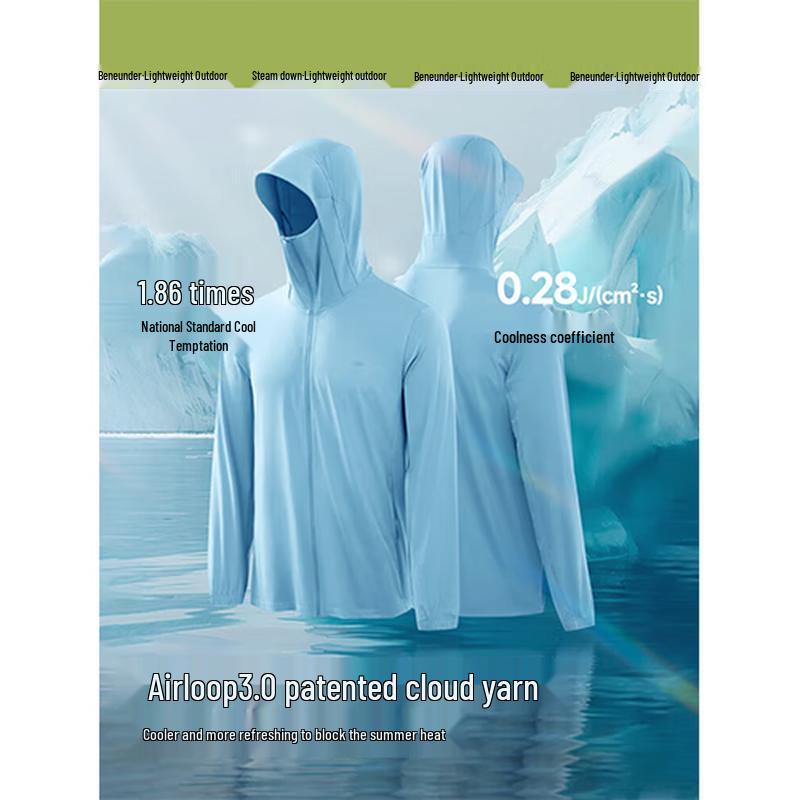 Men s UPF100+ Cooling Sun Protection Jacket