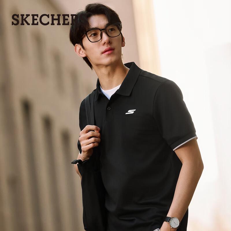 Skechers Men's Cooling Knit Polo Shirt P226M006