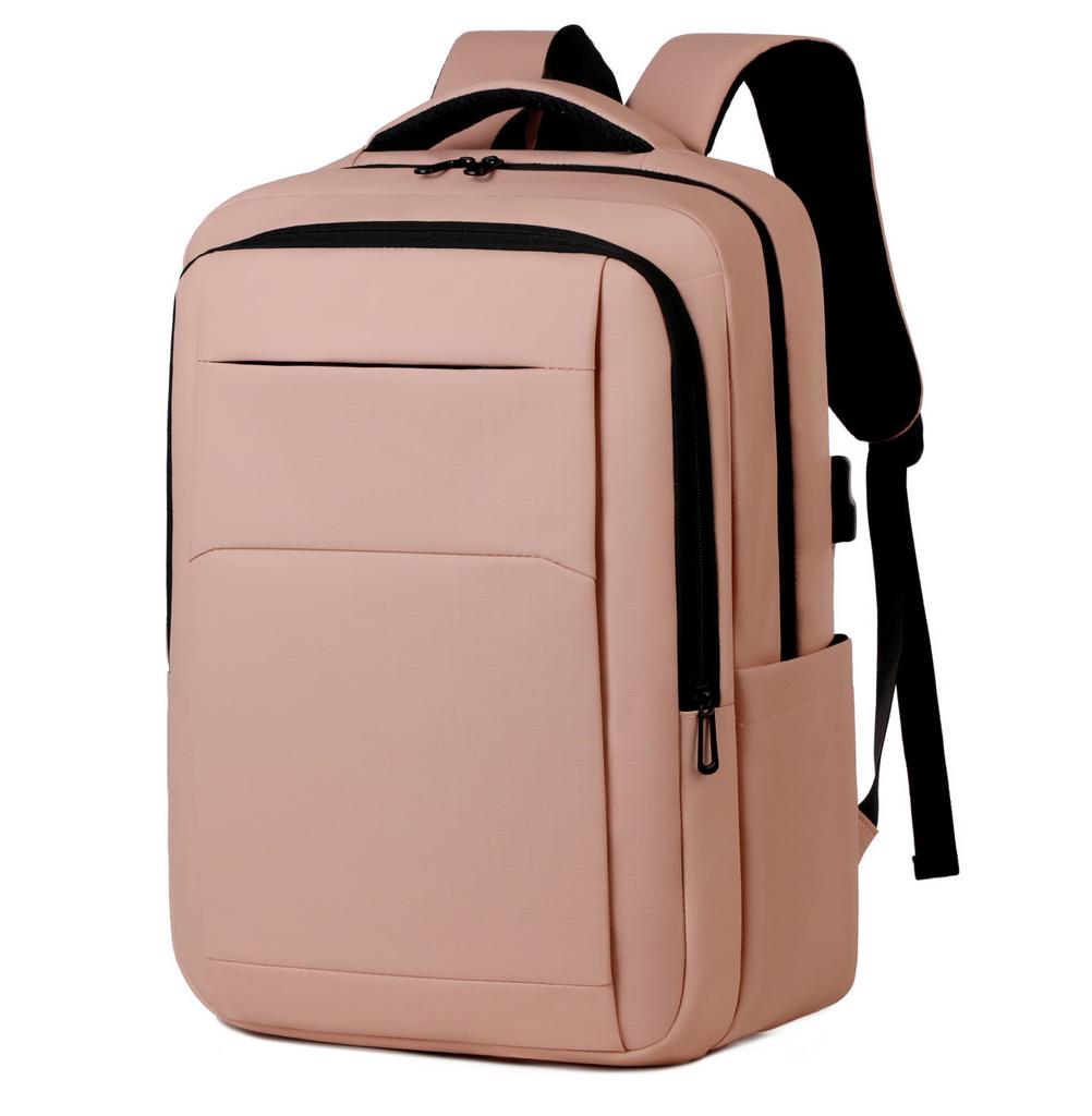 Schoolbag Backpack Men's Large Capacity Lightweight Travel Backpack Commuting Business Business Computer Bag High School Student School Bag