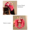 Mädchen Cartoon Stirnbänder Lustiger Clown Fell Kopfschmuck Breite Haarbänder Accessoires Frühling Haarbänder Geburtstagsparty