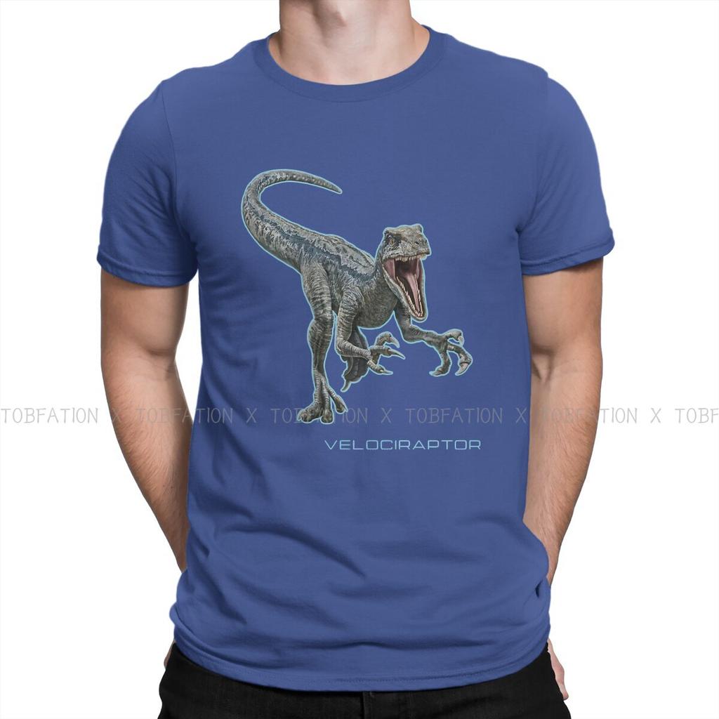 Jurassic Park Dinosaurs Film Man TShirt Velociraptor Fashion T Shirt Harajuku Sweatshirts Hipster