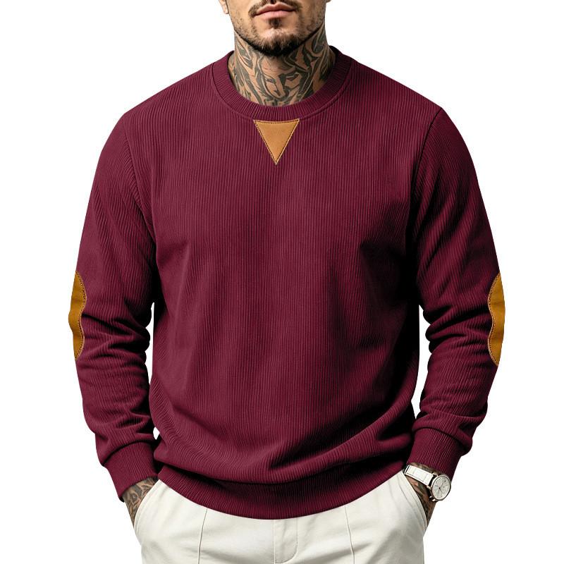Bestickter lässiger Kapuzenpullover für Herren Herbst-Outdoor-Kleidung