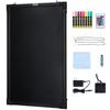 LED Message Writing Board, 24 X 16 Inch Illuminated Erasable Chalkboard, Neon Effect Menu Sign, Drawing Board with 8 Fluorescent Chalk Markers and